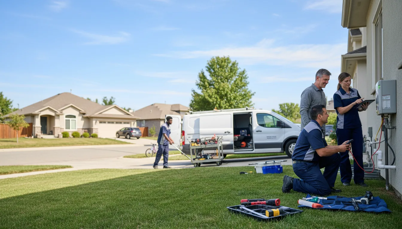 Tankless water heater service in Iva, SC